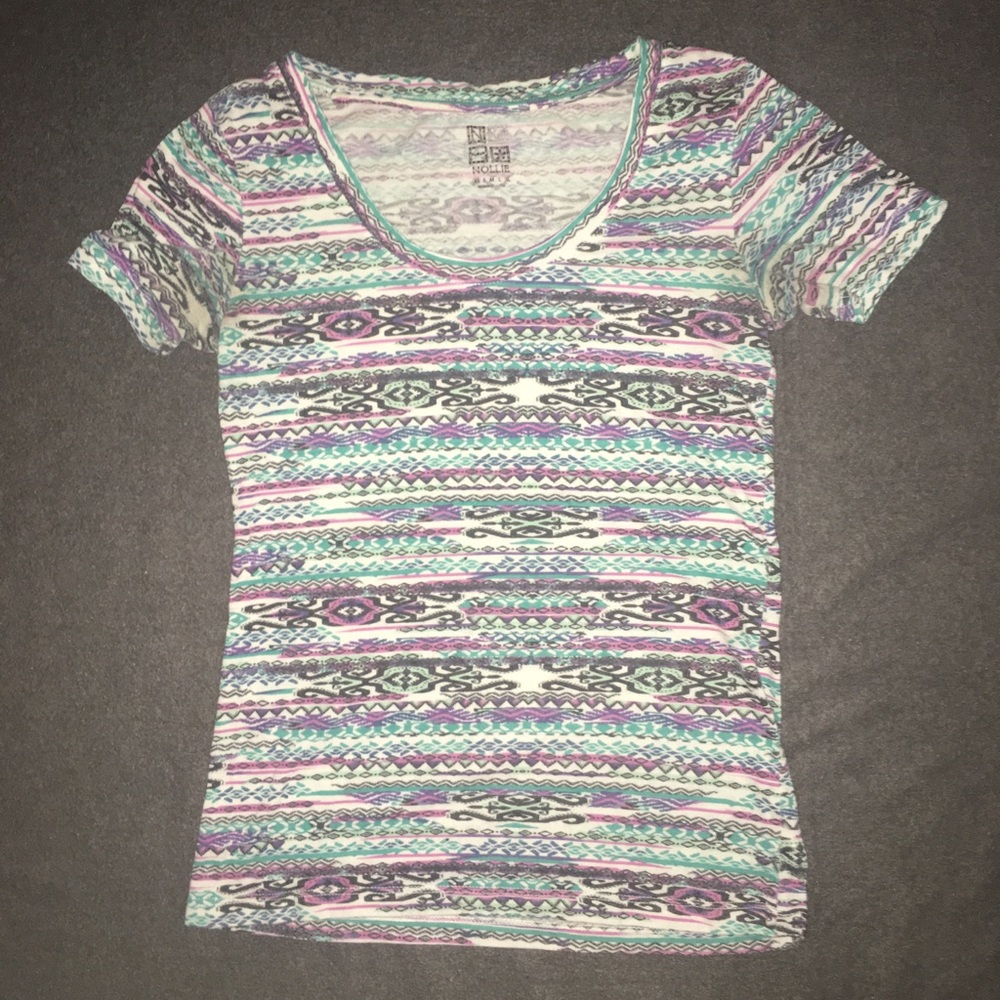 Patterned Women’s XS Colorful Tee Shirt